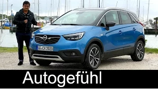 Opel Crossland X FULL REVIEW Vauxhall SUV test driven all-new neu - Autogefühl