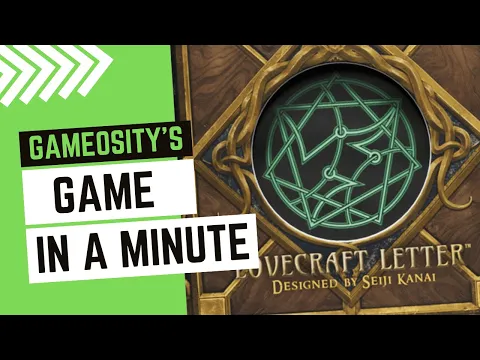 Game in a Minute: Arkham Horror: Lovecraft Letter