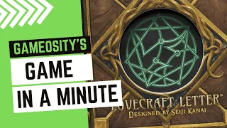 Game in a Minute: Arkham Horror: Lovecraft Letter