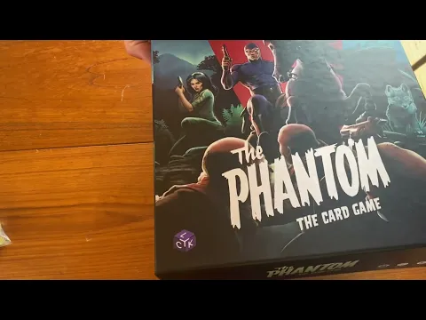 The Phantom The Card Game unboxing - Scandinavian Edition