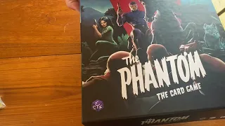 The Phantom The Card Game unboxing - Scandinavian Edition