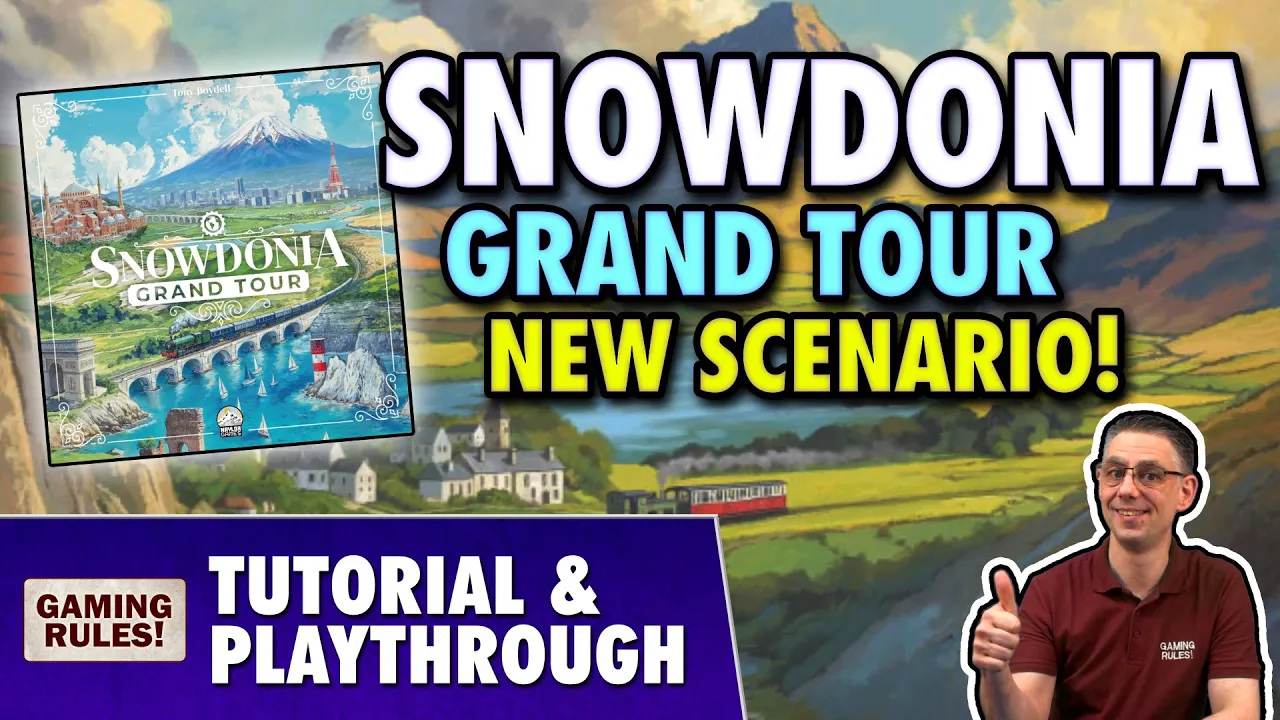 Snowdonia: Grand Tour - Playthrough with the designers!