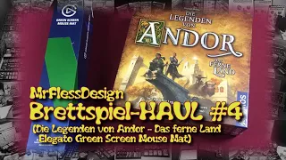 Brettspiel-HAUL #04 (Die Legenden von Andor - Das ferne Land - Elgato Chroma Key Mouse Mat)