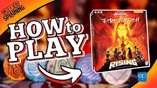 🔥Avatar: Fire Nation Rising🔥How To Play | Board Game Tutorial