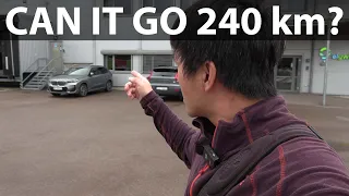 Driving BMW iX1 to visit Elywhere