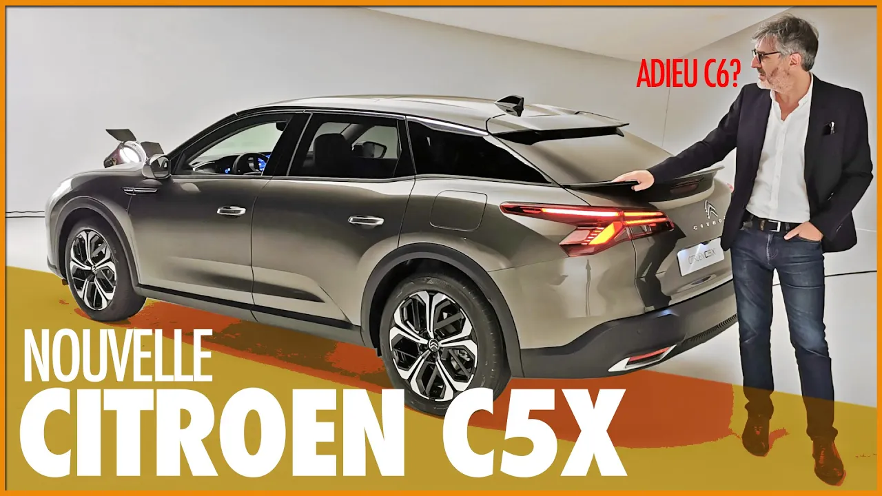 Nouvelle CITROËN C5X 🇫🇷 ON NE S'ATTENDAIT PAS À ÇA !