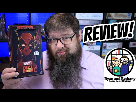Marvel Dice Throne Deadpool Review! (Deluxe Merc with a Mouth!)