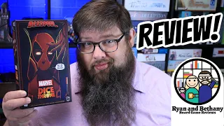 Marvel Dice Throne Deadpool Review! (Deluxe Merc with a Mouth!)