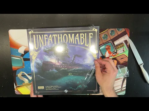 Unfathomable Board Game Unboxing 4k