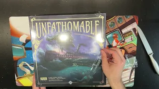 Unfathomable Board Game Unboxing 4k