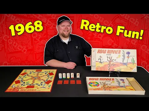 Road Runner - Retro Board Game Review - Milton Bradley 1968