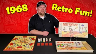 Road Runner - Retro Board Game Review - Milton Bradley 1968