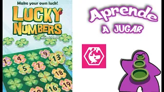Lucky Numbers - Cómo se juega - Tutorial - Juego de Mesa