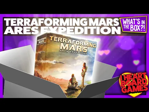 Terraforming Mars Ares Expedition Unboxing: What's In The Box?!