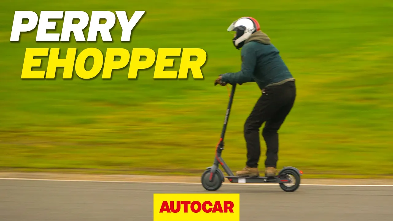 Setting a Brands Hatch lap record! (On an electric scooter)