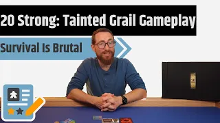 20 Strong : Tainted Grail Gameplay - Sometimes You Just Want To Play Cards And Kill Enemies