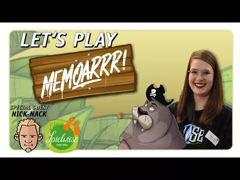 Memoarrr! | Lets Play auf der Pegasus Game Night | Pegasus Spiele