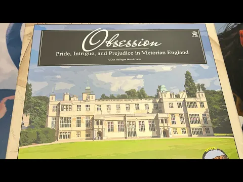 Obsession board game unboxing