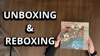 Risk: 2210 AD - Board Game Unboxing & Reboxing - What's Inside the box?