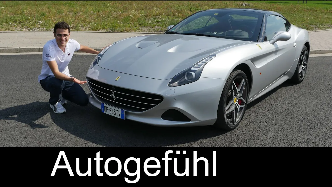 New Ferrari California T 2016 FULL REVIEW test driven V8 560 hp Turbo - Autogefühl