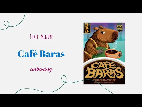 Cafe Baras - 3-Minute Unboxing