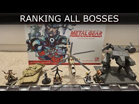 Ranking ALL Metal Gear Solid: The Board game bosses