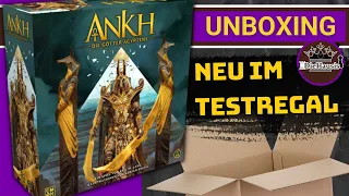 ANKH | WAS IST DRIN? - Brettspiel Unboxing (CMON / Asmodee) [Brettspiele]