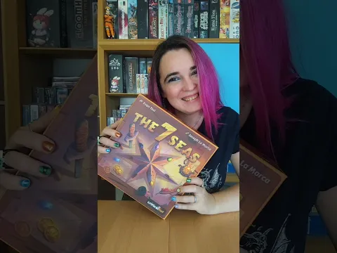 Unboxing The 7 Seas! A super fun family game full of adventures!