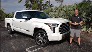 Is the 2022 Toyota Tundra Capstone the KING of new luxury trucks?