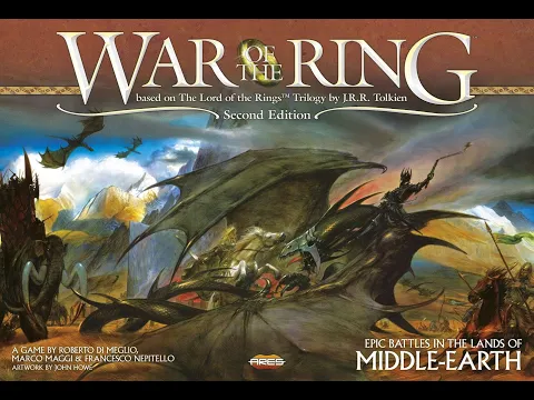 War of the Ring 2nd Edition Board Game Unboxing