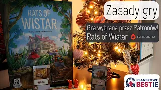 Planszowe Bestie #303 - Rats of Wistar - Zasady - 27.12.2023
