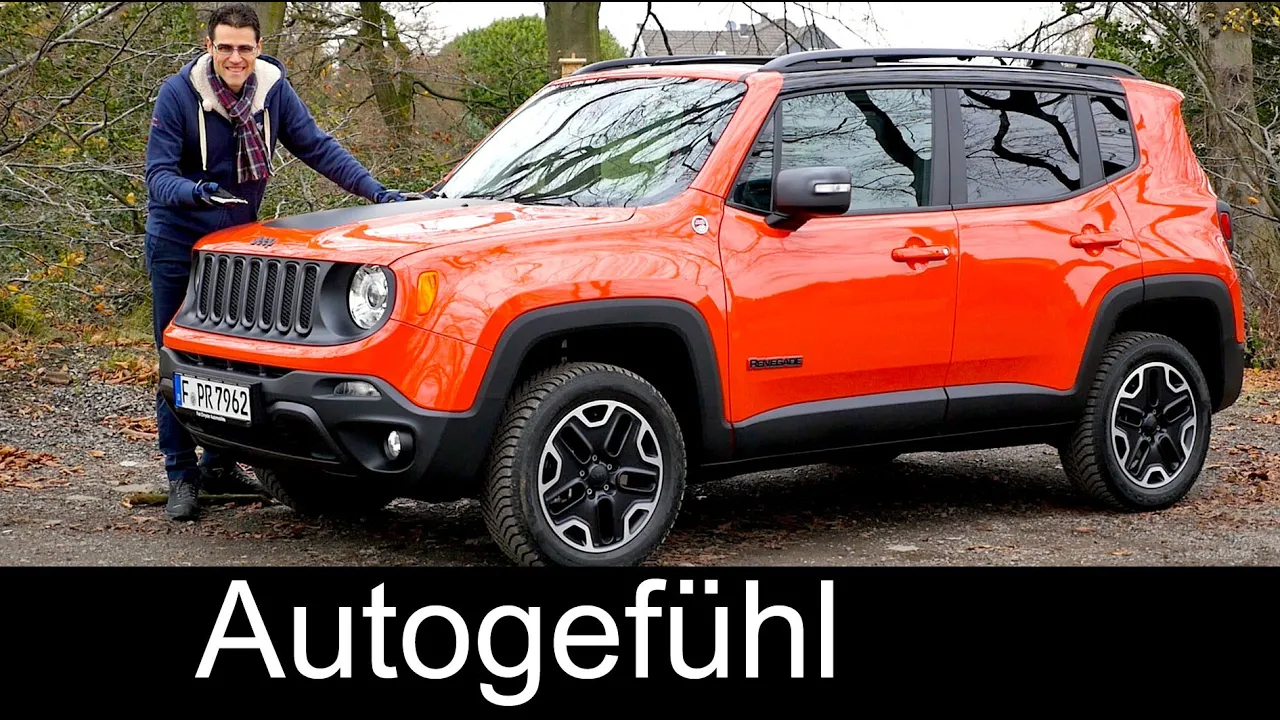All-new Jeep Renegade FULL REVIEW test driven 2016 neuer SUV - Autogefühl