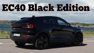 First drive 🚗 MY25 EC40 Single Motor Extended Range Ultra Black Edition 😎