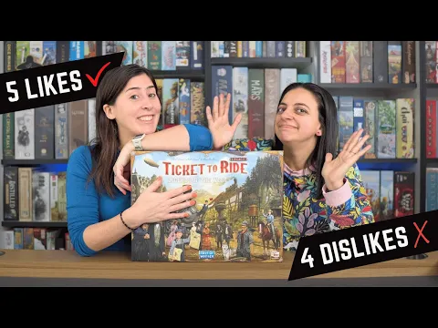 We've finished Ticket to Ride Legacy: Legends of the West! | Our 5 Likes & 4 Dislikes Spoiler-free