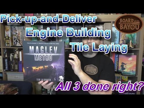 Maglev Metro - Review - Board on the Bayou