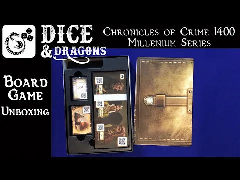 Dice and Dragons - Chronicles of Crime 1400 Unboxing