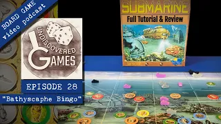 Leo Colovini's SUBMARINE BOARD GAME - Full Tutorial, How To Play, & First Impressions Review Ep28