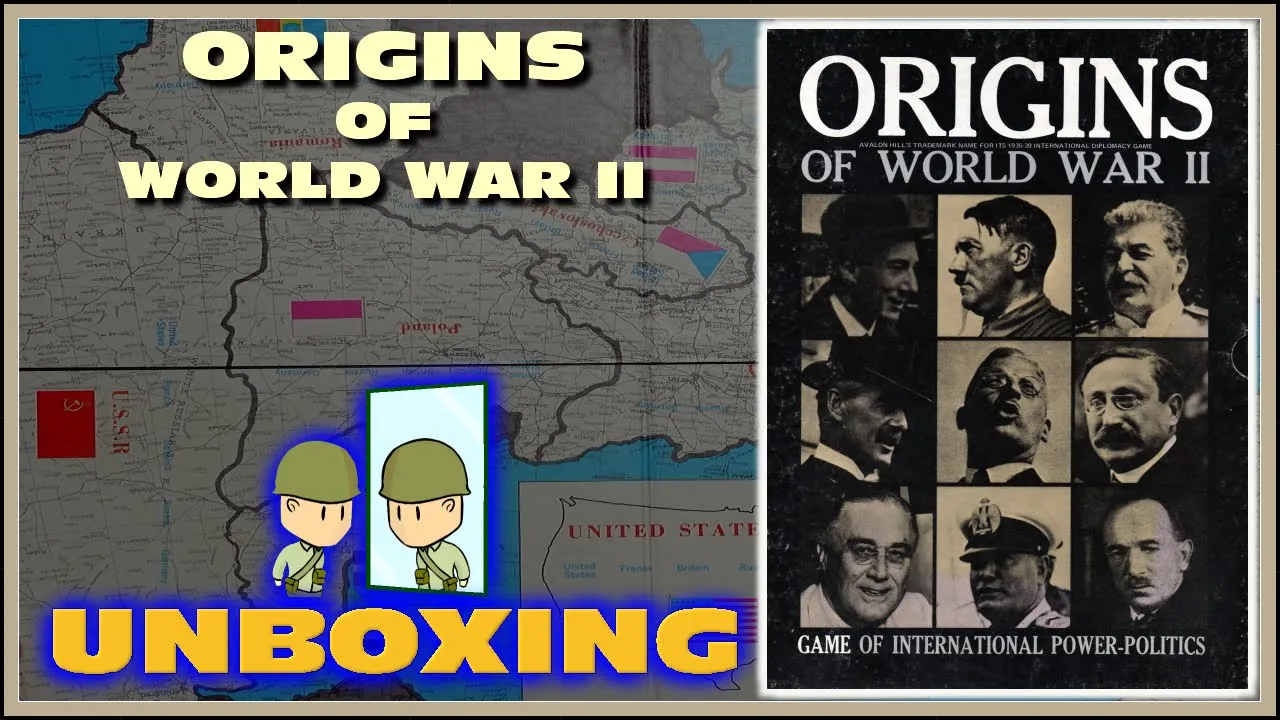 Origins Of WW II Unboxing