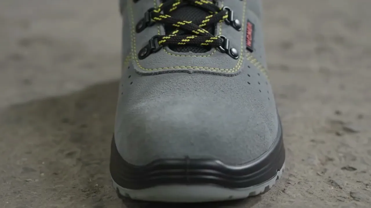 Робочі шкіряні напівчеревики URGENT 205OB без підноска — купити