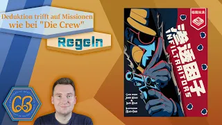 Infiltraitors - Findet gemeinsam die Verräter - Deduktion trifft auf Missionen a la "Die Crew" Regel