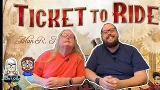 Ticket to Ride Playthrough | Tom and Mom Play | Se1Ep5