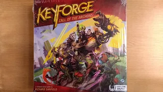 Keyforge Starter Set Unboxing and Component Overview