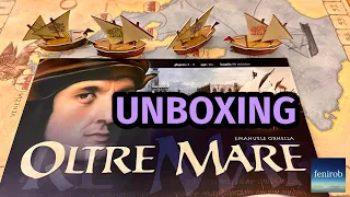 Oltre Mare Board Game | Unboxing (No Talking)
