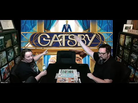 Gatsby Board Game Play-Through From @PandasaurusGames