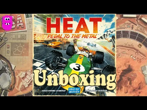 Heat: Pedal to the Metal, Unboxing
