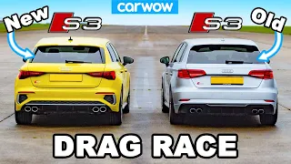 New Audi S3 vs old S3: DRAG RACE *Is it any quicker?*