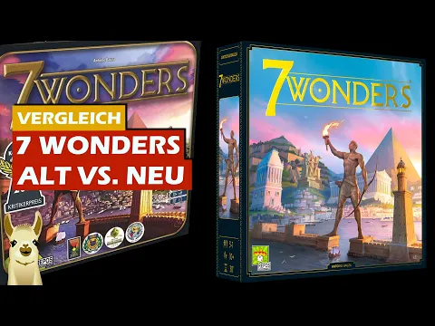 7 Wonders - Neuauflage 2020 / Vergleich / Brettspiel