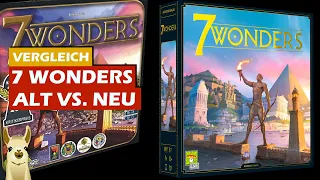 ► 7 Wonders - Neuauflage 2020 / Vergleich / Brettspiel