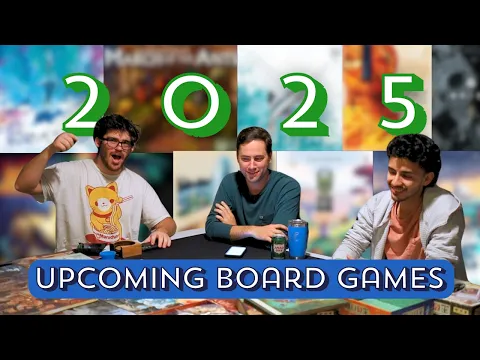 Top 16 Upcoming Board Games to Watch for in 2025 | Most Anticipated Board Games of 2025
