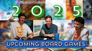 Top 16 Upcoming Board Games to Watch for in 2025 | Most Anticipated Board Games of 2025